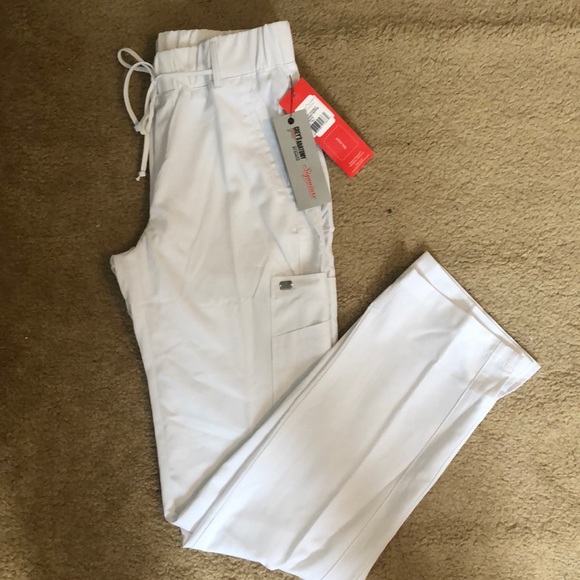 grey’s anatomy white scrub bottoms - Picture 1 of 2